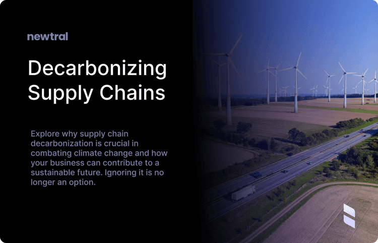 The Importance of Supply Chain Decarbonisation in the Fight Against Climate Change: Why Your Business Can't Afford to Ignore It