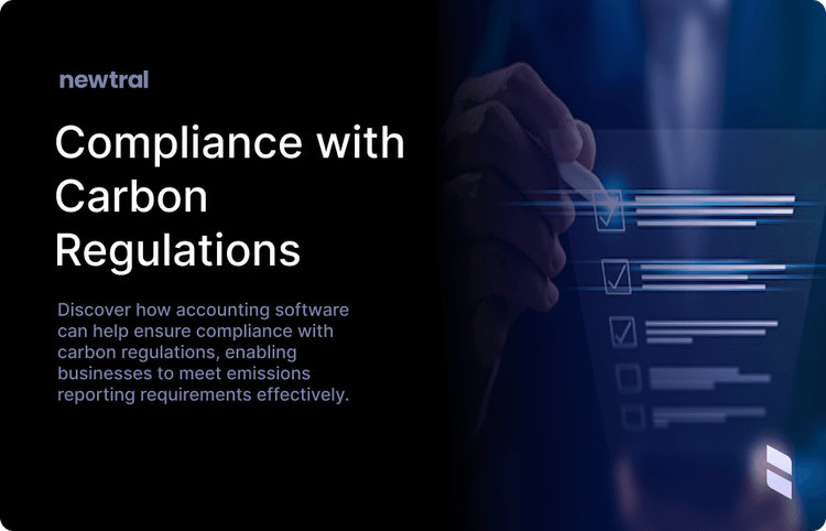 Ensuring Compliance with Carbon Regulations using Accounting Software