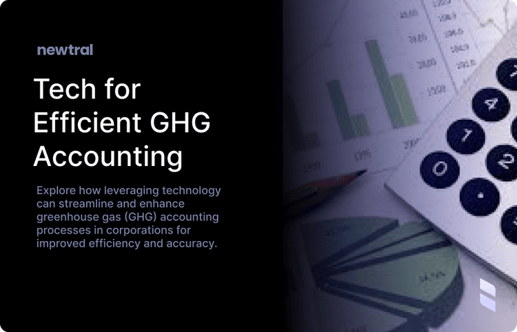 Leveraging Technology for Efficient GHG Accounting in Corporates